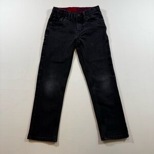 Levi’s Levis 511 Slim Fit Boys Black Jeans Size 7 Stretch Adjustable Waist